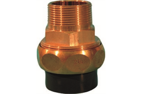 Bronzen driedelige koppeling 25 M x 3/4” F