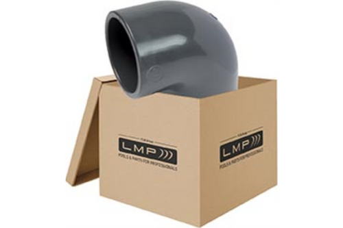 Knie PN16 90° 63mm te lijmen. Per 30st
