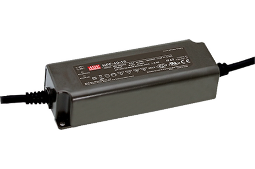 Transfo Meanwell NPF40-20 40W / uitgang 20V(DC) – IP67