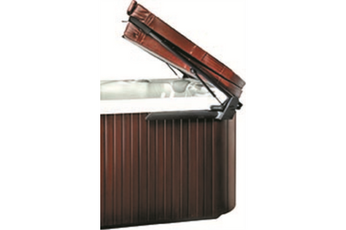 Coverlift covermate hydraulische - bevestigd aan Nephea spa
