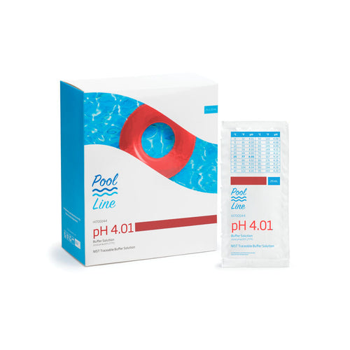 Pool Line Kalibratievloeistof pH 4.01, 25 zakjes van 20ml HI700044P