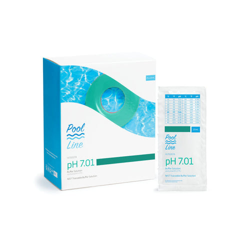 Pool Line Kalibratievloeistof pH 7.01, 25 zakjes van 20ml HI700074P