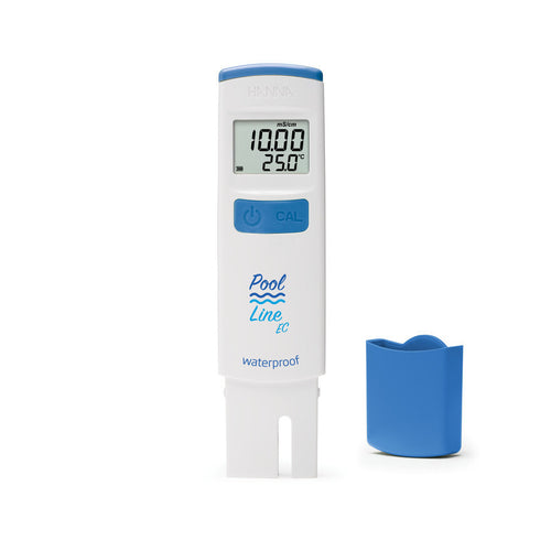 Pool Line Waterbestendige zakformaat EC-tester DiST4, ATC, 19,99 mS/cm HI983044